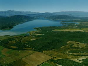 Vista aerea de Coronel Moldes